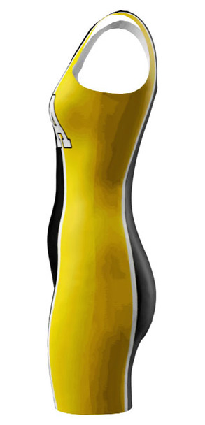 Womens "Hawkeye" Custom Sublimated Wrestling Singlet