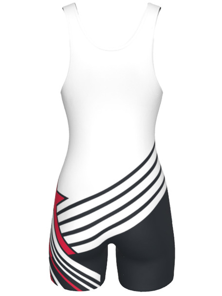 "United" Womens Custom Sublimated Wrestling Singlet by DAWG