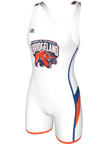 "Finish" Womens Custom Sublimated Wrestling Singlet by DAWG