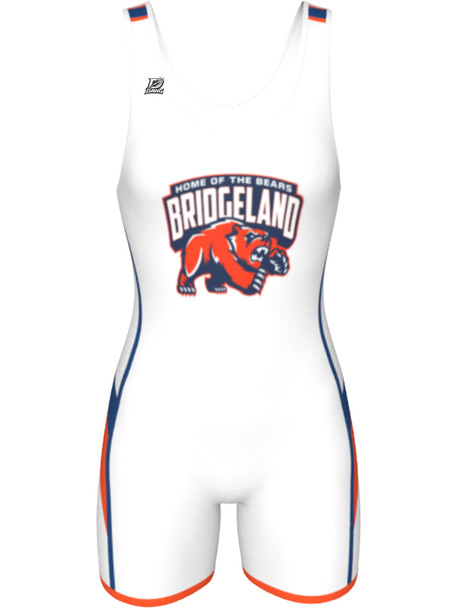 "Finish" Womens Custom Sublimated Wrestling Singlet by DAWG