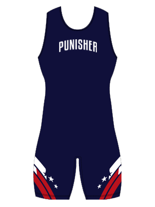 Adult/Youth "Tombe" Custom Sublimated Wrestling Singlet with Grappler Shorts