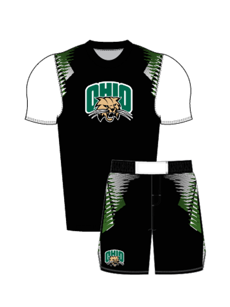 Adult/Youth "Overhook" Custom Sublimated Compression Shirt with Grappler Shorts