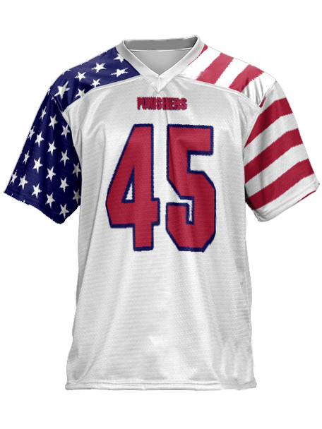 Saver Series - Adult/Youth "Punisher" Custom Sublimated Flag Football Jersey