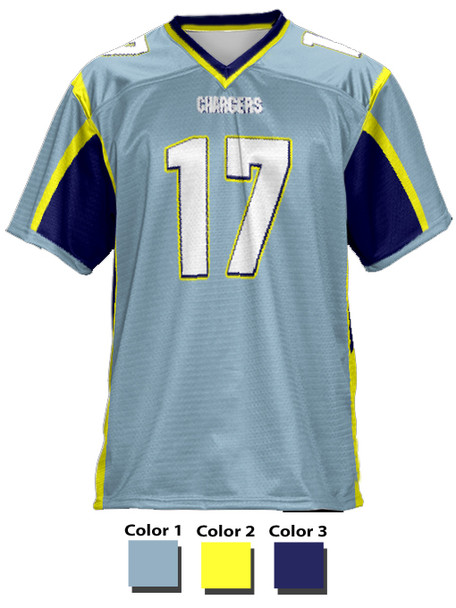 Saver Series - Adult/Youth "Scramble" Custom Sublimated Flag Football Jersey