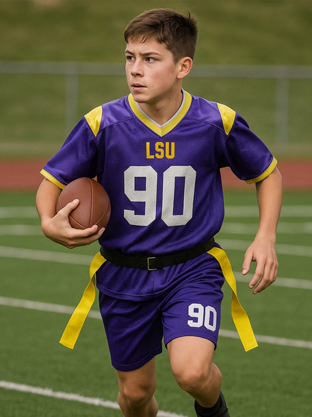 Saver Series - Adult/Youth "Grinder" Custom Sublimated Flag Football Set