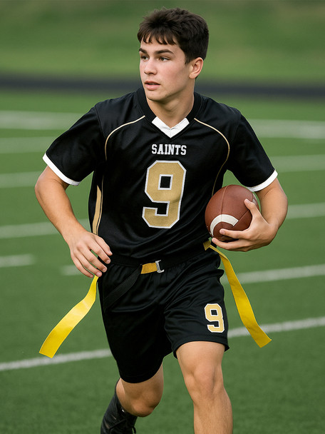 Saver Series - Adult/Youth "No Huddle" Custom Sublimated Flag Football Set