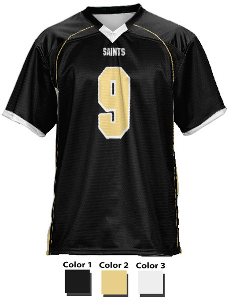 Saver Series - Adult/Youth "No Huddle" Custom Sublimated Flag Football Set