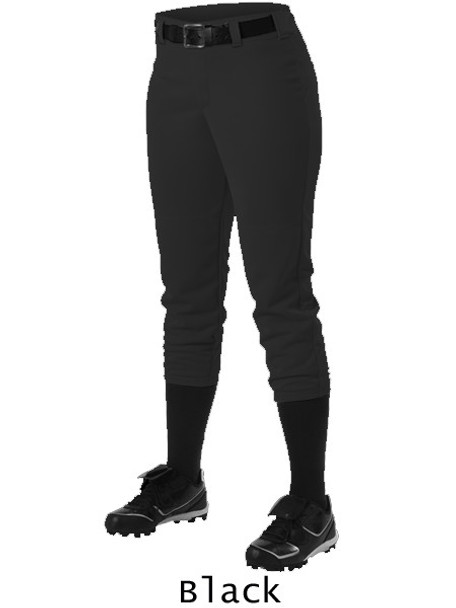 Girls 12 oz Alleson "Baserunner" Low Rise Softball Pants