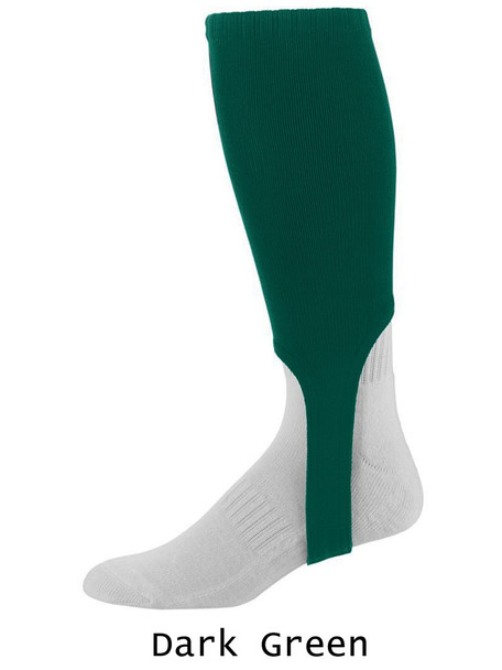 Solid Stirrup Softball Sock