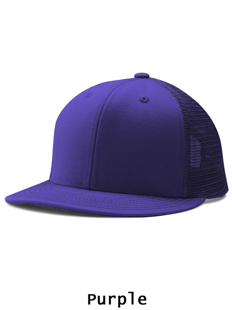 Trucker Snapback Solid Baseball Cap