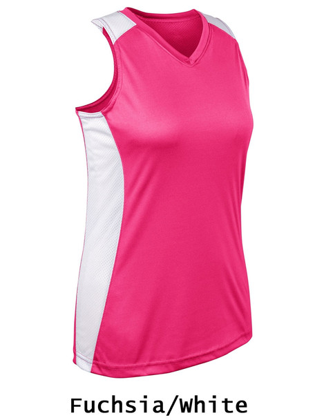 Girls "Sleeveless Mentor" Racerback Softball Jersey