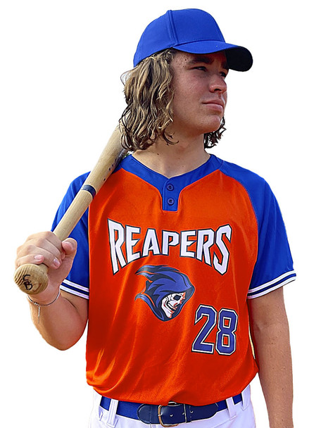 Youth "Truth" Two-Button Baseball Jersey