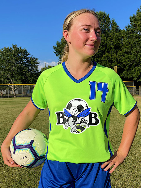 Womens "Dagger" Soccer Jersey