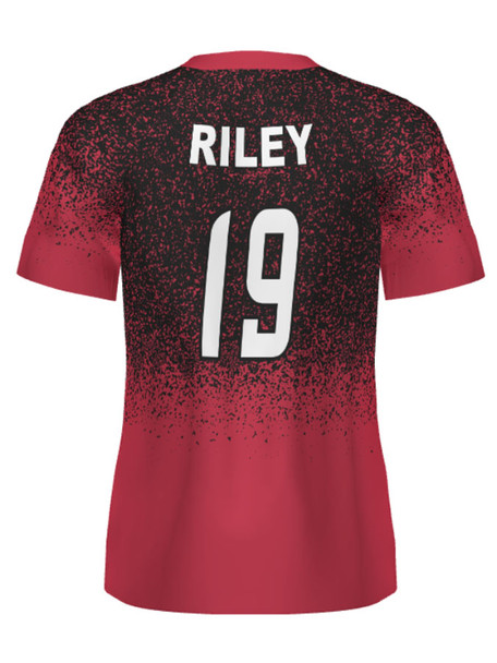Quick Ship Plus - Womens/Girls "Speckled" Custom Sublimated Softball Jersey