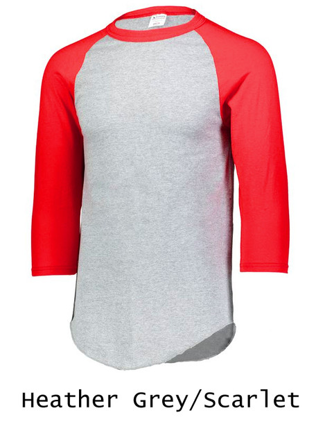 Adult "Switch Hitter 2.0" Cotton Blend Raglan Baseball Jersey