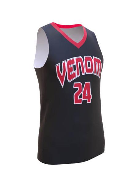 Saver Series - Adult/Youth "Venom" Custom Sublimated Reversible Basketball Set