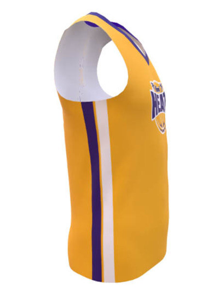 Saver Series - Womens/Girls "Heat" Custom Sublimated Reversible Basketball Set