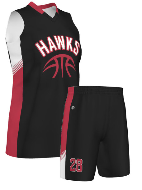 Quick Ship Plus - Womens/Girls "Paramount" Custom Sublimated Basketball Uniform