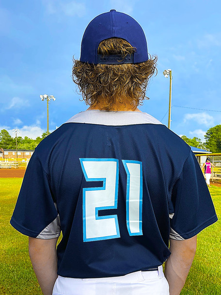 Adult "Scorpion" Button Front Baseball Jersey