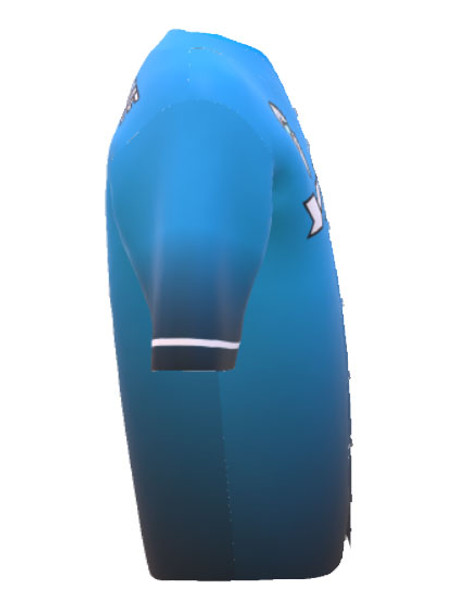 Control Series Premium - "Yeti" Custom Sublimated Button Front Baseball Jersey