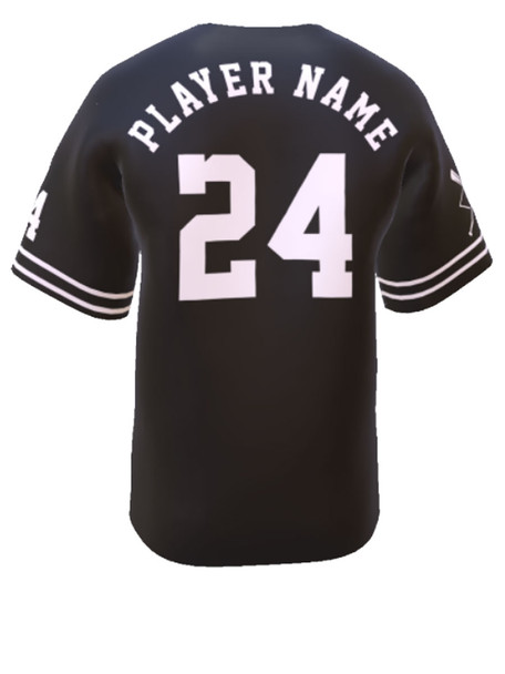 Control Series Premium  - "Imitate" Custom Sublimated 2 Button Baseball Jersey