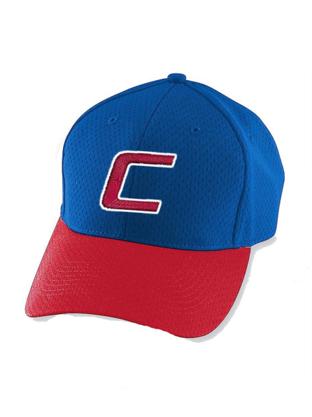Two-Tone Athletic Mesh Baseball Cap