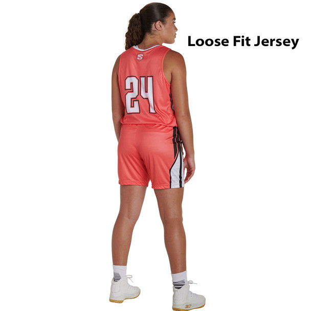 Quick Ship - Womens/Girls "Mark" Custom Sublimated Basketball Uniform