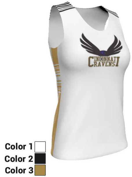 Control Series - Womens/Youth "Hurdle" Custom Sublimated Track Singlet Womens/Youth Sublimated Track Singlets All Sports Uniforms