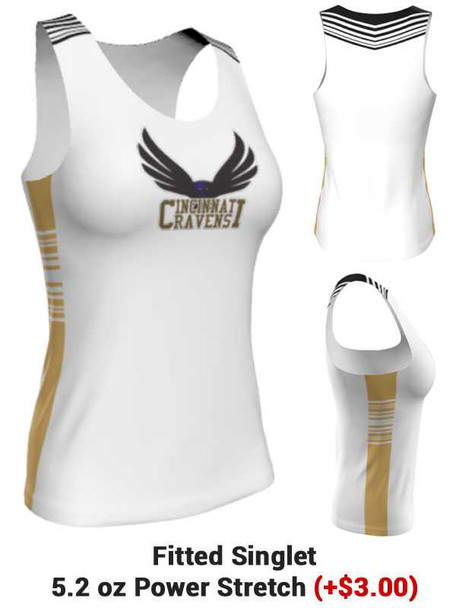 Control Series - Womens/Youth "Hurdle" Custom Sublimated Track Singlet Womens/Youth Sublimated Track Singlets All Sports Uniforms
