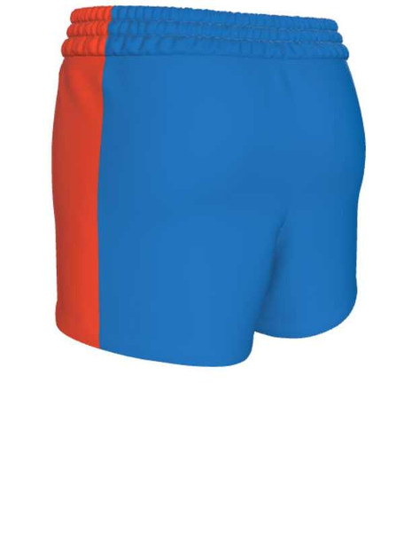 Control Series - Womens/Youth "Burst" Custom Sublimated Standard Track Shorts Womens/Youth Standard Fit Sublimated Track Shorts All Sports Uniforms