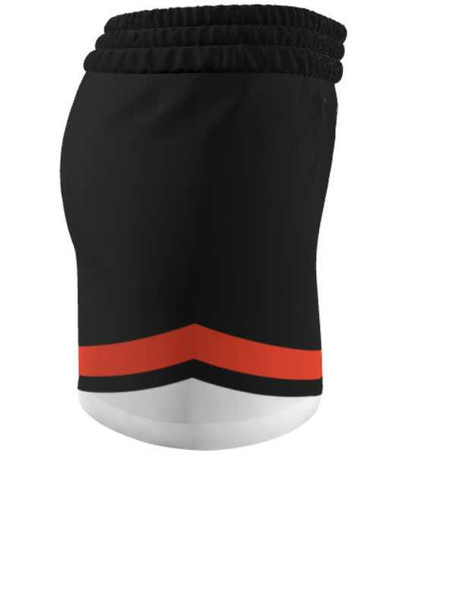 Control Series - Womens/Youth "Flow" Custom Sublimated Standard Track Shorts Womens/Youth Standard Fit Sublimated Track Shorts All Sports Uniforms