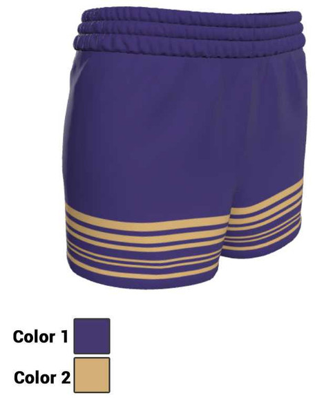 Control Series - Womens/Youth "Hurdle" Custom Sublimated Standard Track Shorts Womens/Youth Standard Fit Sublimated Track Shorts All Sports Uniforms