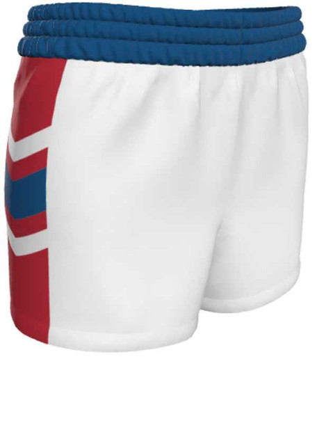 Control Series - Womens/Youth "Vortex" Custom Sublimated Standard Track Shorts Womens/Youth Standard Fit Sublimated Track Shorts All Sports Uniforms