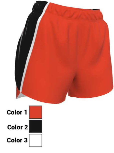 Control Series - Womens/Youth "Hyperdrive" Custom Sublimated Inner Brief Track Shorts Womens/Youth Inner Brief Sublimated Track Shorts All Sports Uniforms