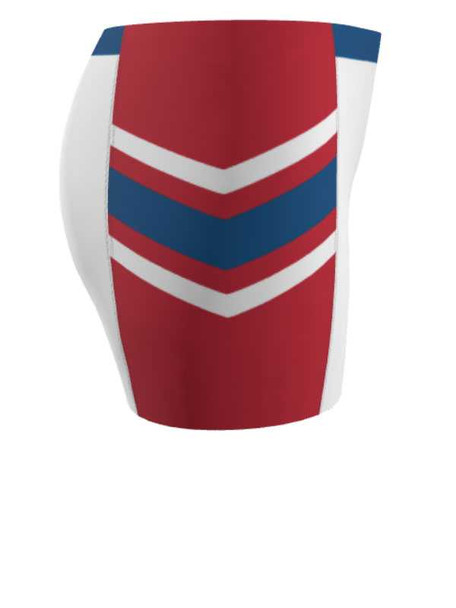 Control Series - Womens "Vortex" Custom Sublimated Compression Track Shorts Womens Compression Sublimated Track Shorts All Sports Uniforms