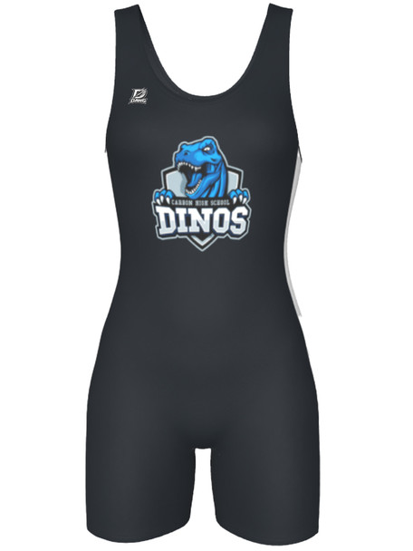 "Side Insert" Womens Custom Sublimated Wrestling Singlet by DAWG