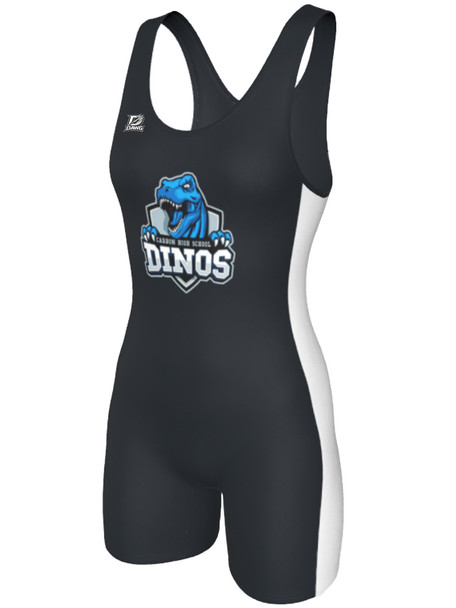 "Side Insert" Womens Custom Sublimated Wrestling Singlet by DAWG