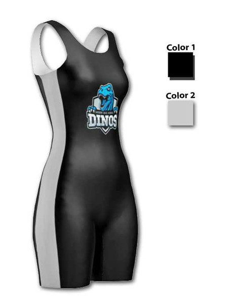 Womens "Side Insert" Custom Sublimated Wrestling Singlet Womens Wrestling Singlets All Sports Uniforms