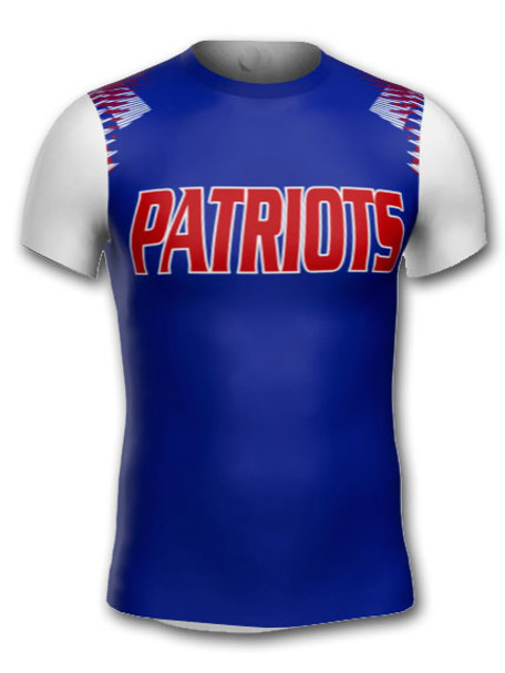 Adult/Youth "Overhook" Custom Sublimated Wrestling Shirt