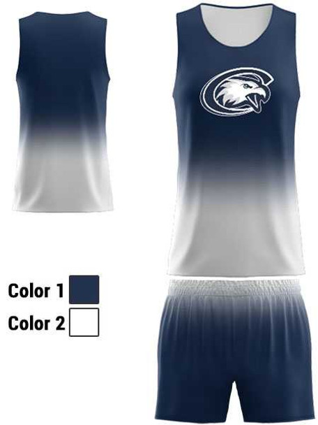 Control Series - Womens/Girls "Ombre" Custom Sublimated Track Set Womens/Girls Sublimated Track Sets All Sports Uniforms