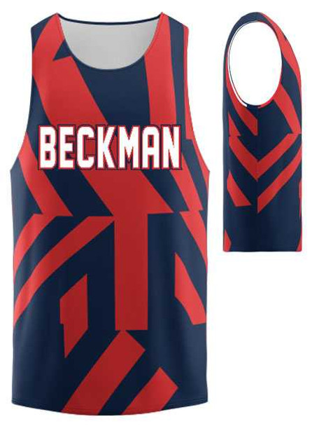 Control Series - Adult/Youth "Patriot" Custom Sublimated Track Singlet Adult/Youth Sublimated Track Singlets All Sports Uniforms