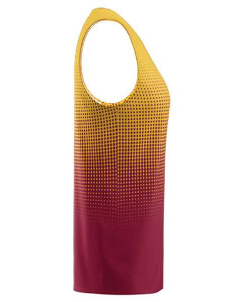 Control Series - Womens/Girls "Dot Fade" Custom Sublimated Track Singlet Womens/Youth Sublimated Track Singlets All Sports Uniforms