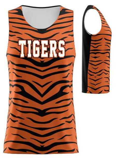 Control Series - Womens/Girls "Striped" Custom Sublimated Track Singlet Womens/Youth Sublimated Track Singlets All Sports Uniforms