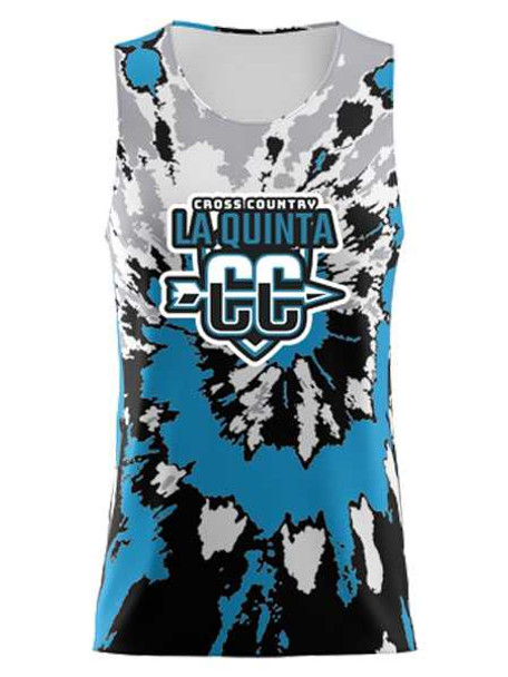 Control Series - Womens/Girls "TieDye" Custom Sublimated Track Singlet Womens/Youth Sublimated Track Singlets All Sports Uniforms