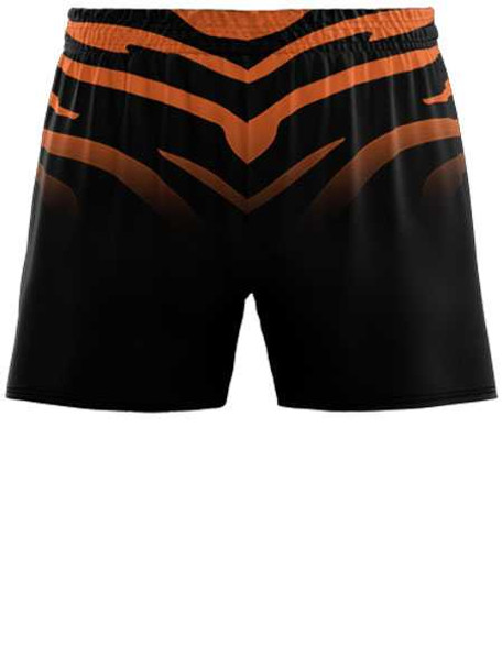 Control Series - Adult/Youth "Striped" Custom Sublimated Track Shorts Adult/Youth Standard Fit Sublimated Track Shorts All Sports Uniforms
