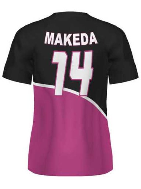 Quick Ship - Womens/Girls "Swoop" Custom Sublimated Softball Jersey-2 Classic Quick Ship Softball Jerseys All Sports Uniforms