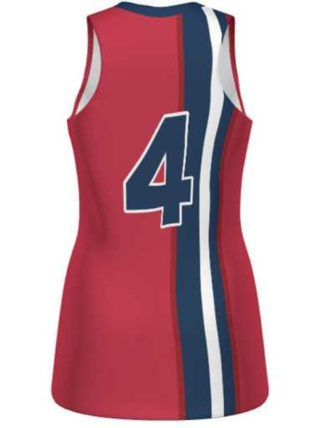 Quick Ship - Womens/Girls "Stripe" Custom Sublimated Sleeveless Softball Jersey-2 Quick Ship Sleeveless Softball Jerseys All Sports Uniforms