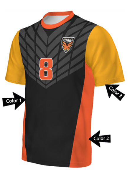 Quick Ship - Adult/Youth "Hero" Custom Sublimated Soccer Jersey Classic Quick Ship Adult/Youth Soccer Jerseys All Sports Uniforms
