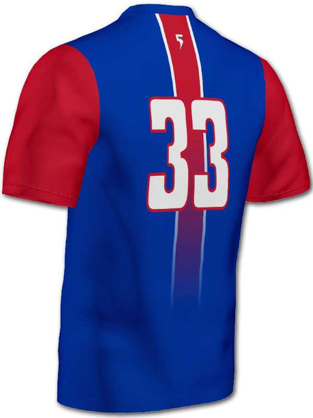 Quick Ship - Adult/Youth "Center Stripe" Custom Sublimated Soccer Jersey Classic Quick Ship Adult/Youth Soccer Jerseys All Sports Uniforms