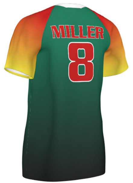 Quick Ship - Womens/Girls "Gradient Transition" Custom Sublimated Soccer Jersey Classic Quick Ship Womens/Girls Soccer Jerseys All Sports Uniforms